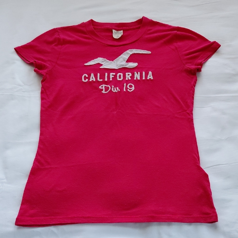 Hollister Vibrant Pink Tee